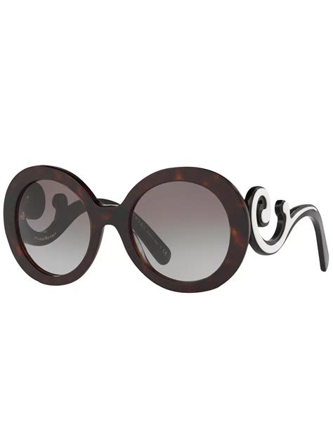 prada minimal baroque sunglasses